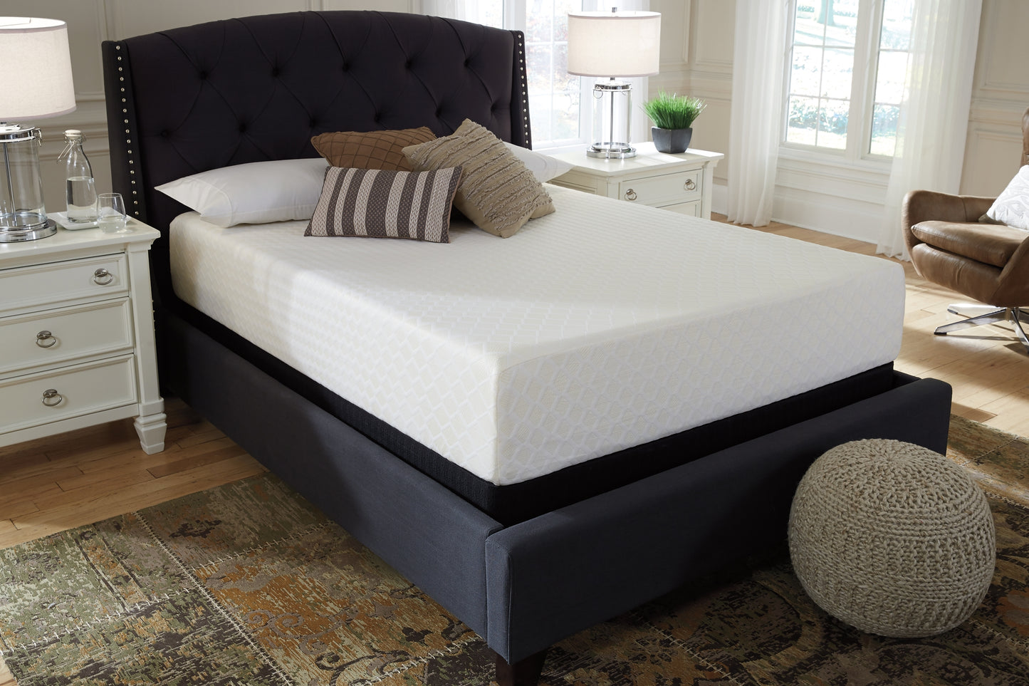 Ashley Express - Chime 12 Inch Memory Foam Mattress