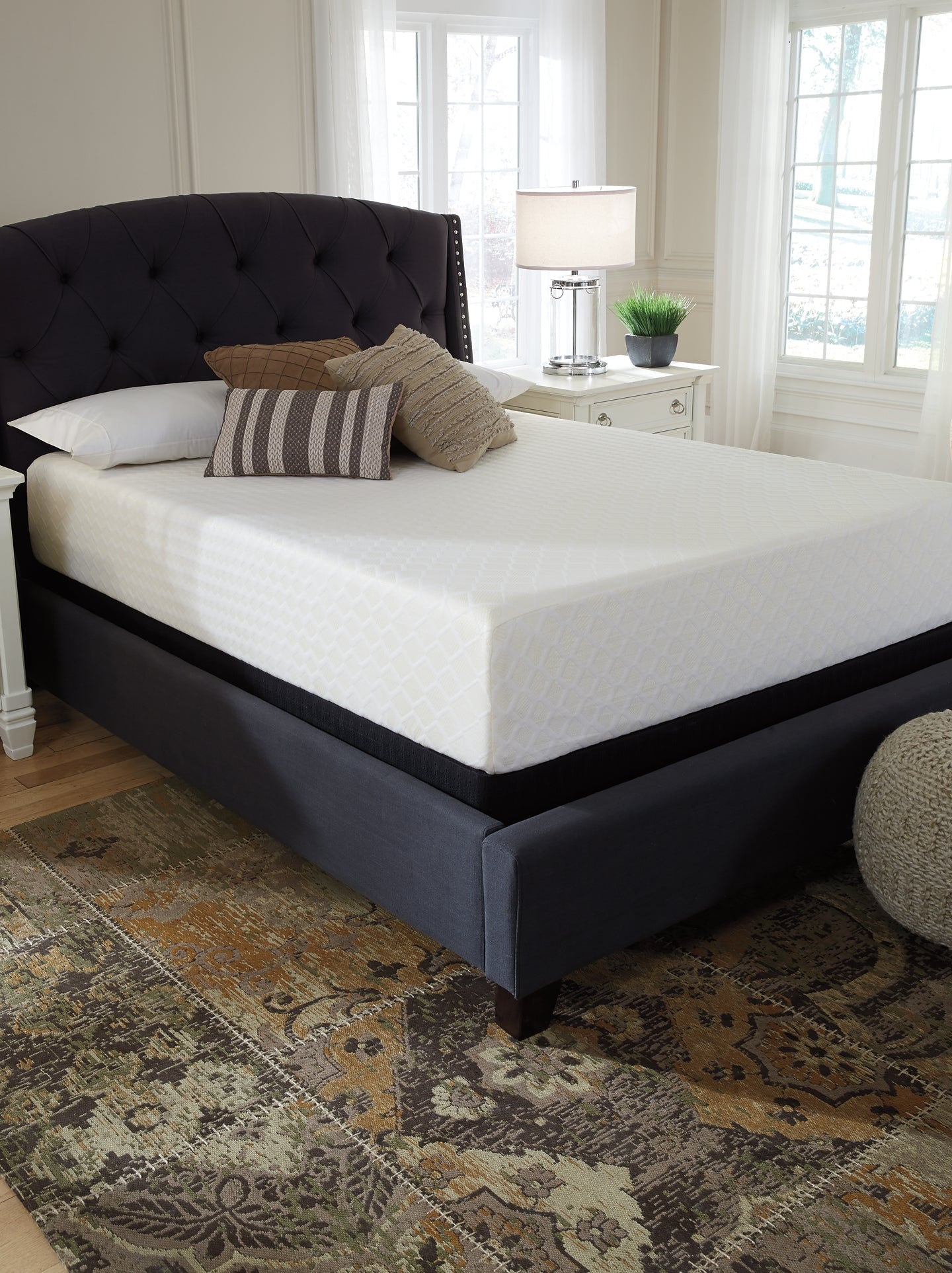 Ashley Express - Chime 12 Inch Memory Foam Mattress