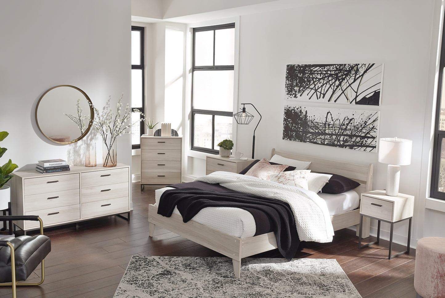 Ashley Express - Socalle Panel Platform Bed