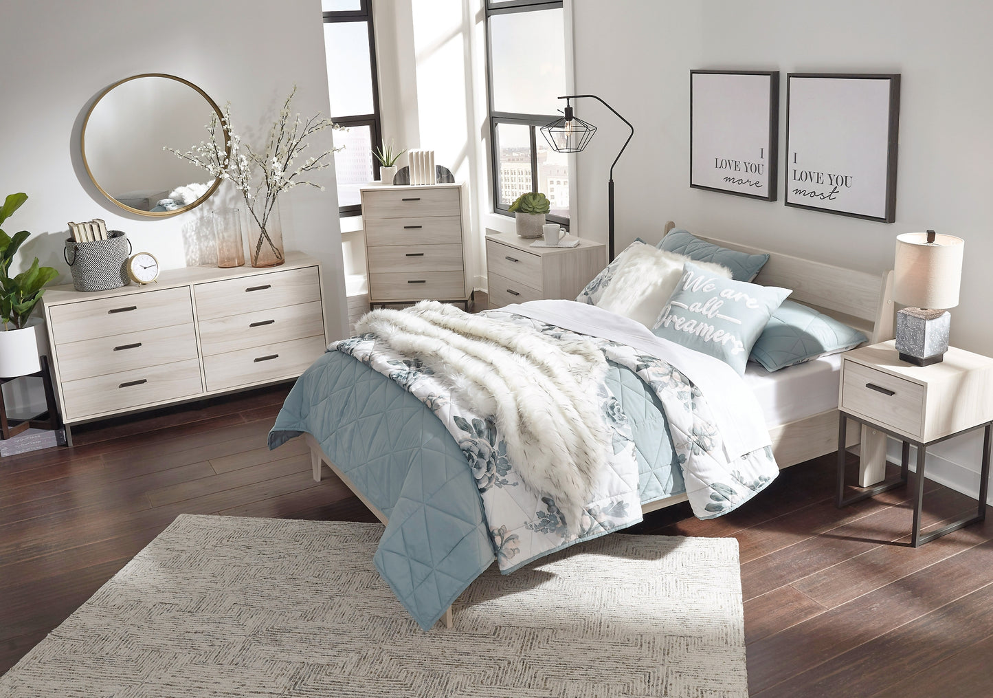Ashley Express - Socalle Panel Platform Bed