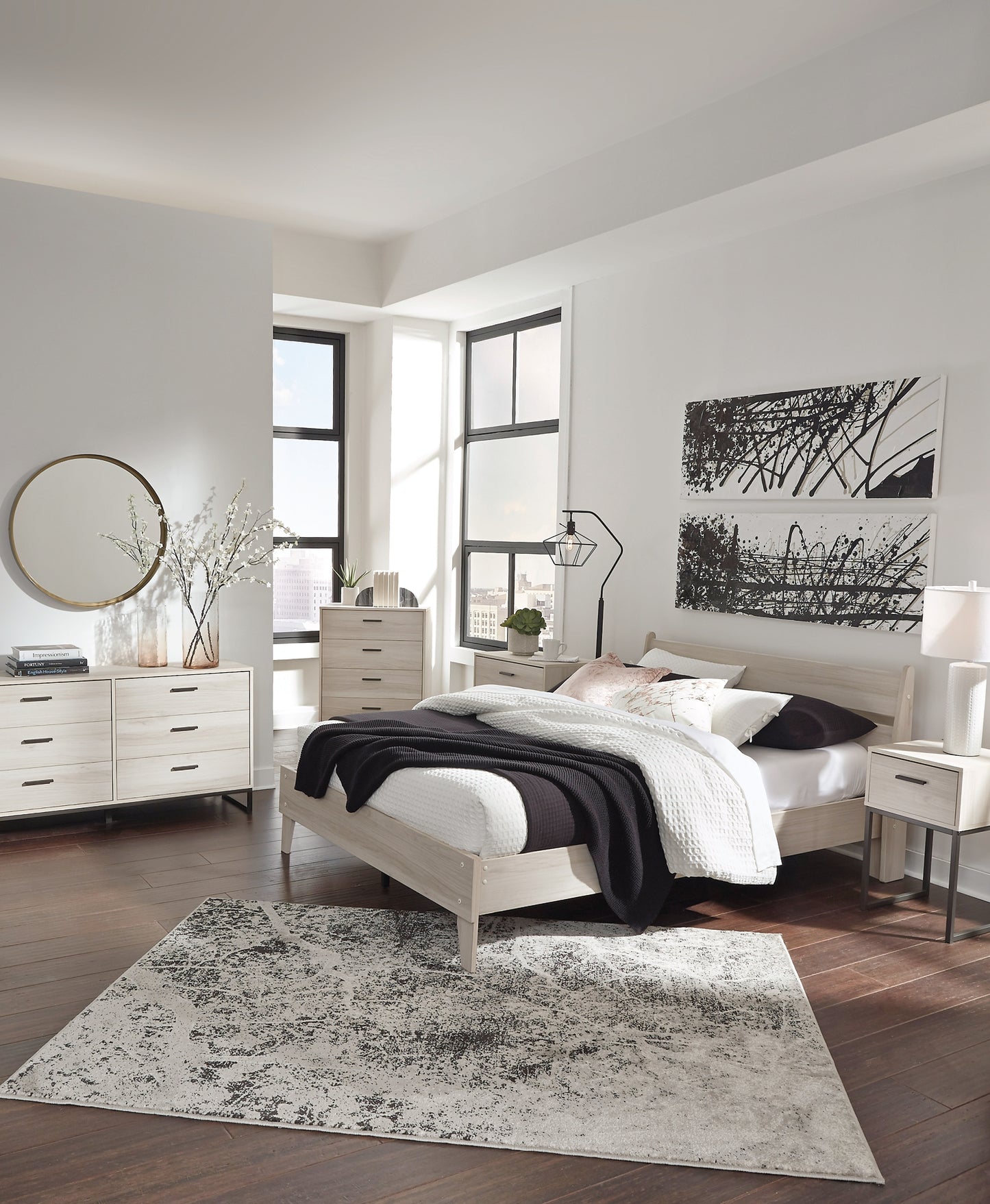 Ashley Express - Socalle Panel Platform Bed