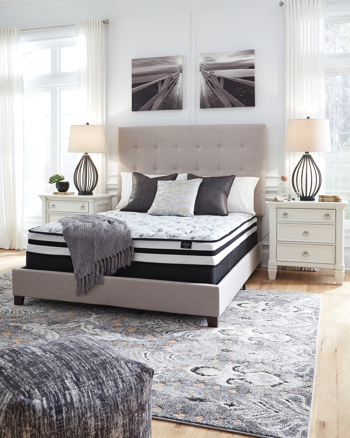 Ashley Express - 8 Inch Chime Innerspring Mattress