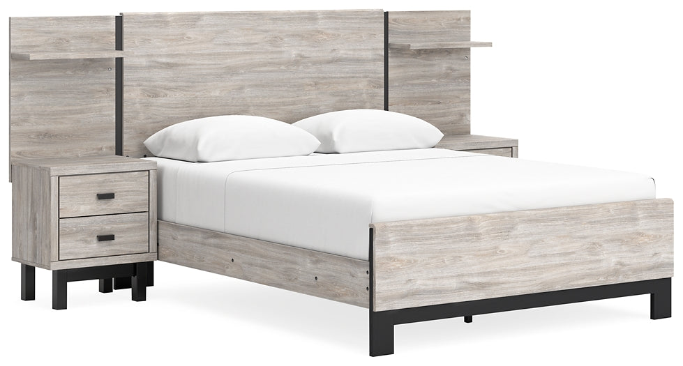 Ashley Express - Vessalli Queen Panel Bed with Extensions