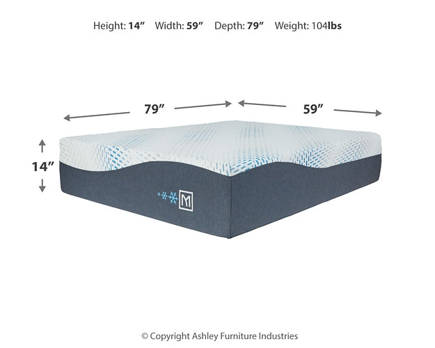 Ashley Express - Millennium Cushion Firm Gel Memory Foam Hybrid Mattress