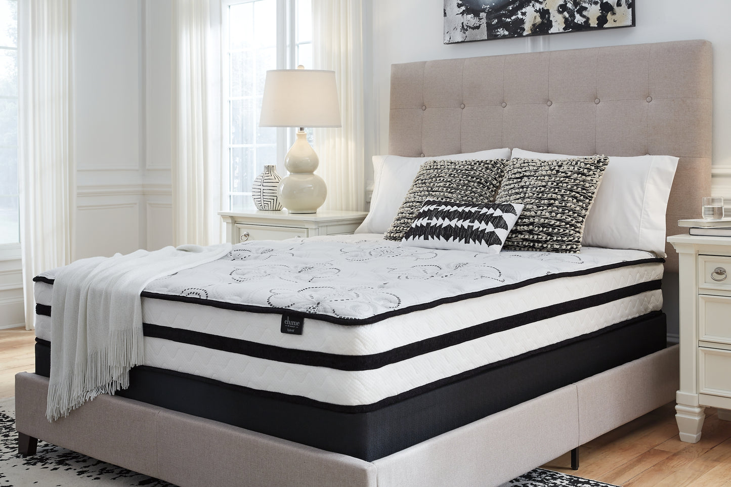 Ashley Express - Chime 10 Inch Hybrid Mattress