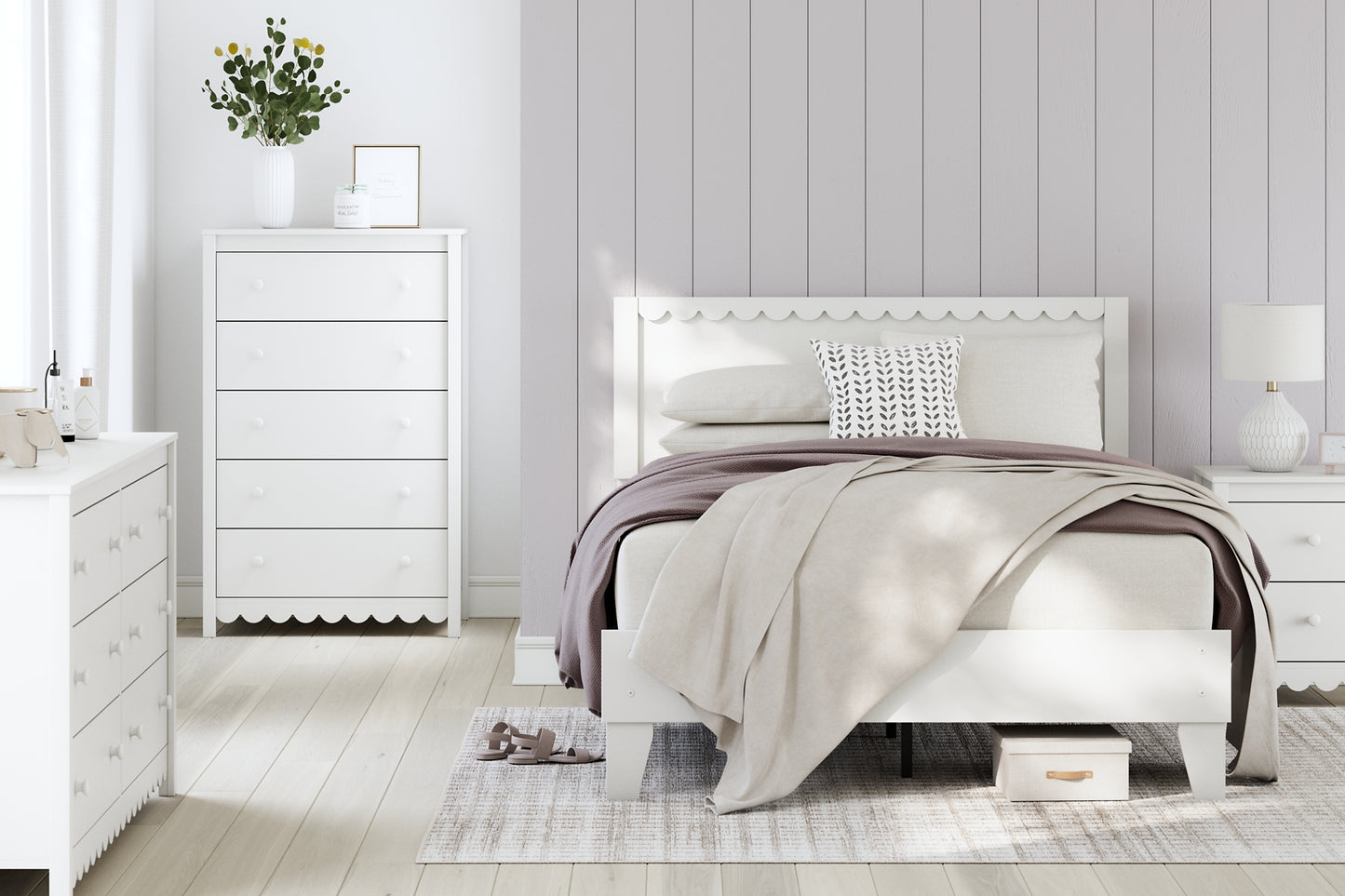 Ashley Express - Hallityn Panel Platform Bed