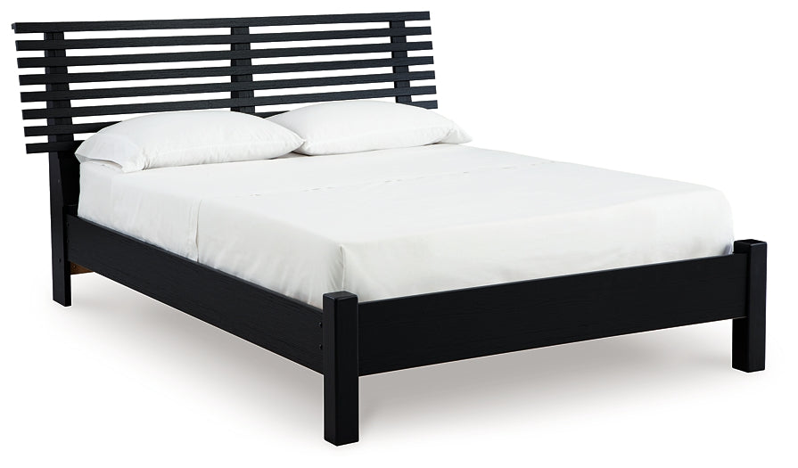 Ashley Express - Danziar Queen Slat Panel Bed