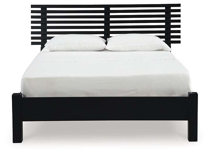 Ashley Express - Danziar Queen Slat Panel Bed