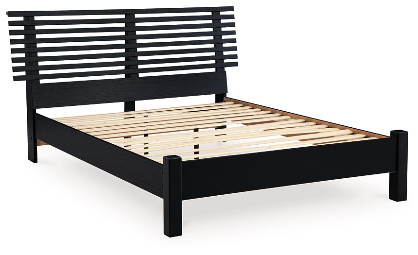 Ashley Express - Danziar Queen Slat Panel Bed