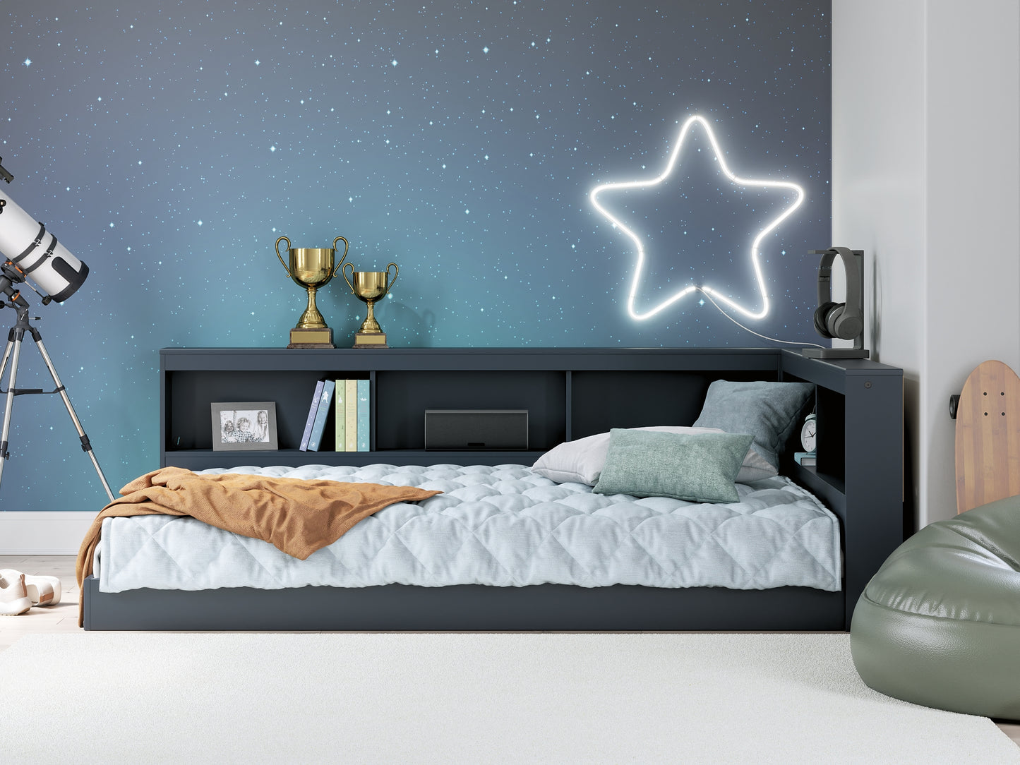 Ashley Express - Simmenfort Bookcase Storage Bed