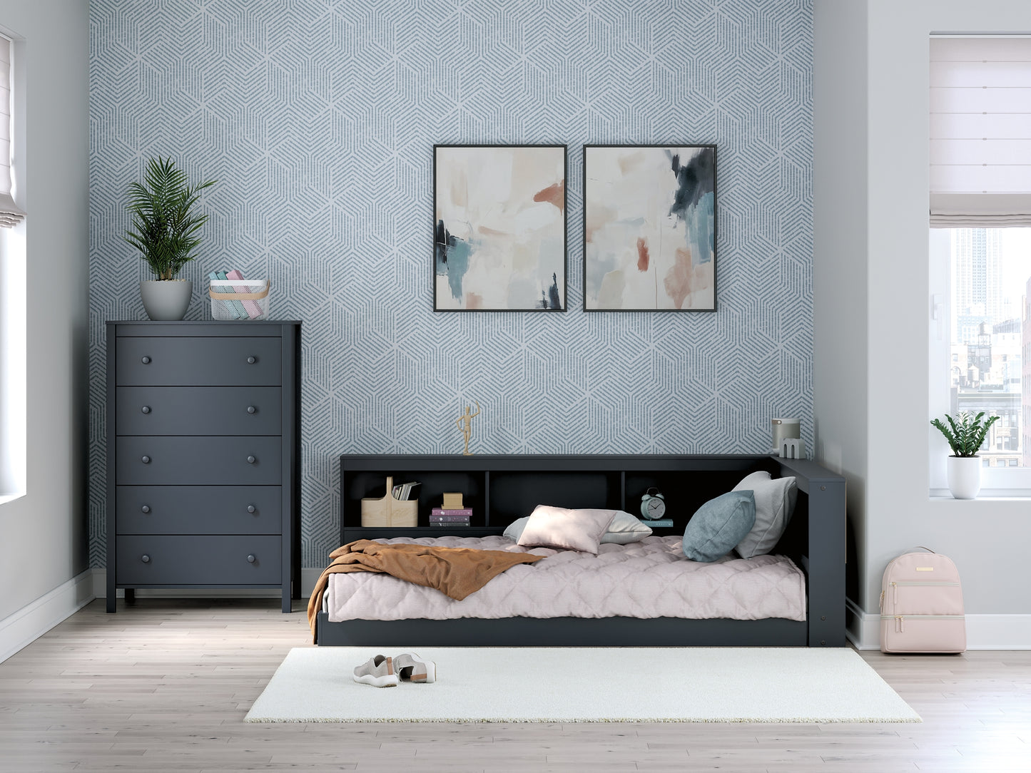 Ashley Express - Simmenfort Bookcase Storage Bed