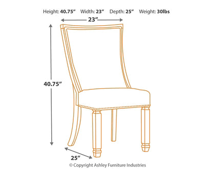 Ashley Express - Bolanburg Dining UPH Side Chair (2/CN)