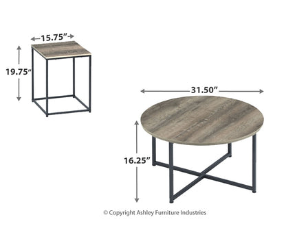 Ashley Express - Wadeworth Occasional Table Set (3/CN)