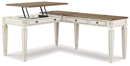 Ashley Express - Realyn 2-Piece Home Office Desk
