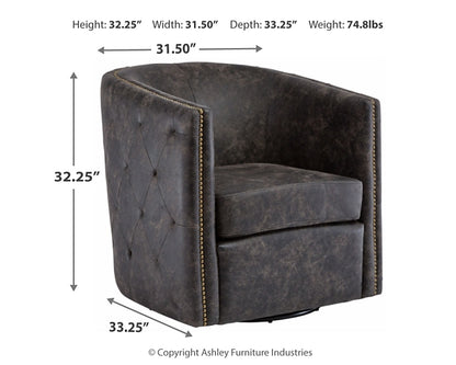 Ashley Express - Brentlow Swivel Accent Chair