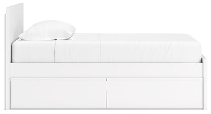 Ashley Express - Onita  Panel Platform Bed With 1 Side Storage