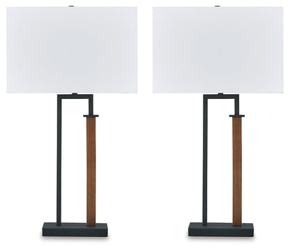 Ashley Express - Voslen Metal Table Lamp (2/CN)