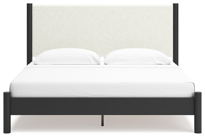 Ashley Express - Cadmori  Upholstered Panel Bed