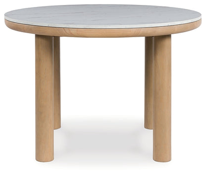 Ashley Express - Sawdyn Dining Table and 4 Chairs