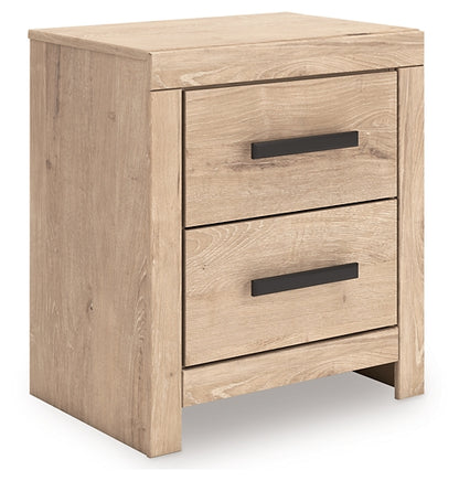 Ashley Express - Sanginlane Two Drawer Night Stand