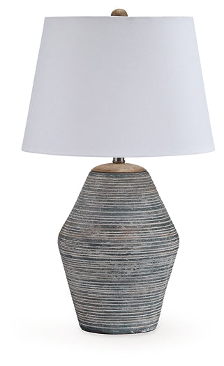Ashley Express - Lawrock Terracotta Table Lamp (1/CN).