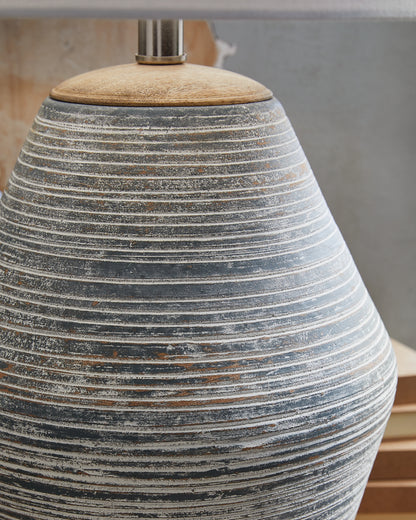 Ashley Express - Lawrock Terracotta Table Lamp (1/CN).