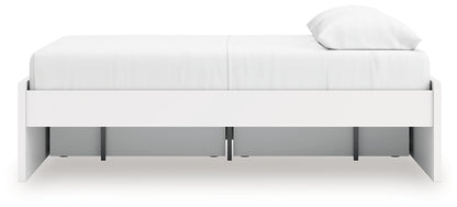 Ashley Express - Onita Queen Platform Bed with 1 Side Storage
