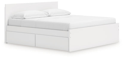 Ashley Express - Onita King Panel Platform Bed with Storage